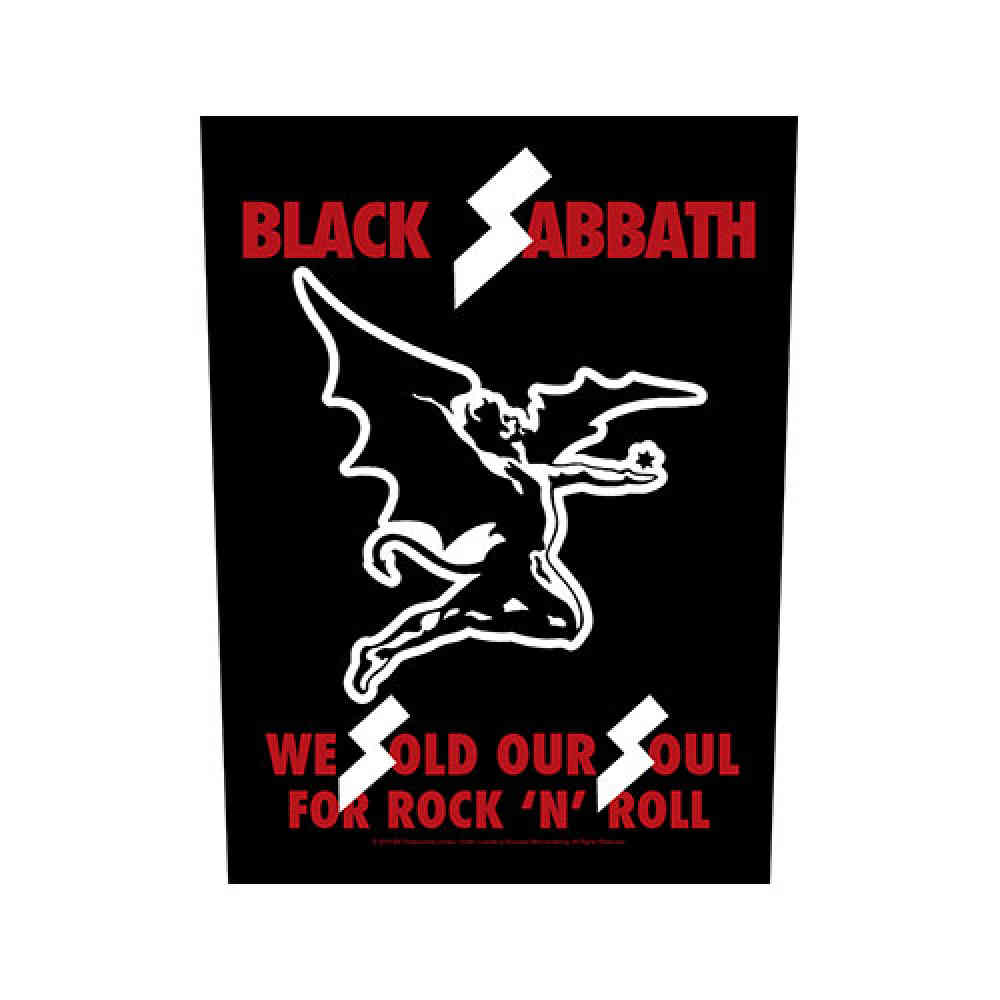 Black Sabbath - We Sold Our Souls Rückenaufnäher - Schwarz